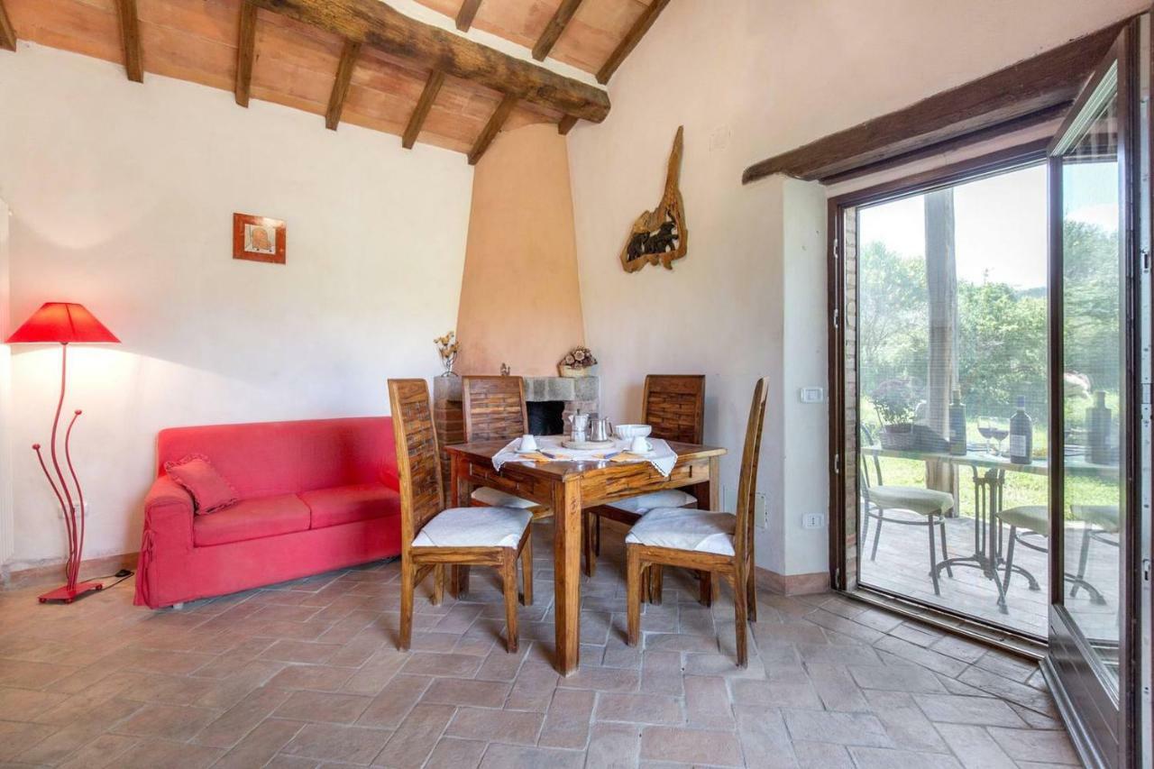 Gasthaus La Casina Degli Olivi Seggiano Exterior foto