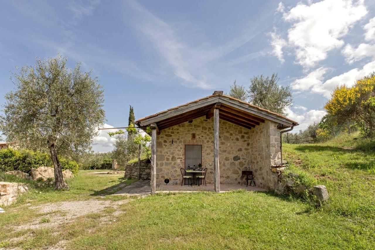 Gasthaus La Casina Degli Olivi Seggiano Exterior foto